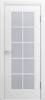 Межкомнатная дверь Шейл Дорс Прованс-10 полотно Белое, стекло сатинат 600x2000