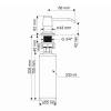 Дозатор для моющего средства Ulgran U-01-344, ультра-черный фото 2