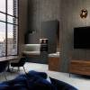 Керамогранит Arcadia Ceramica Eragon GI8011-A Bianco Matt Glossy Ink 60x120 фото 8