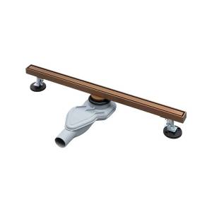 Душевой трап AltroBagno Супремо (Supremo) 071231 BC матовая медь, 60 см