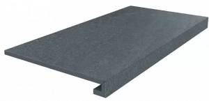 Ступень Kerama Marazzi Про Матрикс DD602420R\GCF клееная антрацит обрезной 60x33