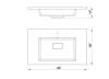Раковина Style Line СС-00002459 антрацит 80 см фото 2