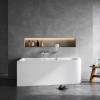 Акриловая ванна AM.PM Spirit V2.0 W72A-160L100W-A2 160x100 с каркасом + шторка на ванну фото 7