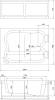 Акриловая ванна Royal Bath Hardon RB083100K 200x150, с каркасом фото 3