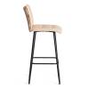 Стул барный Tetchair Bari 24909 бежевый, экокожа фото 2