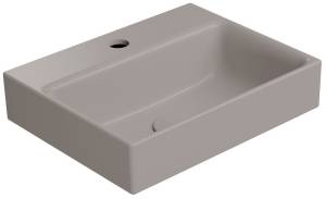 Раковина GSI Nubes 9684105 серый беж матовый, 40x32