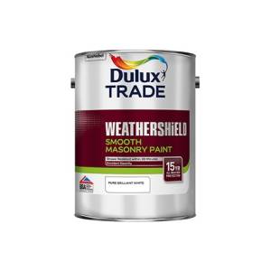 Краска гладкая фасадная Dulux Weathershield Smooth Masonry матовая BW 10 л