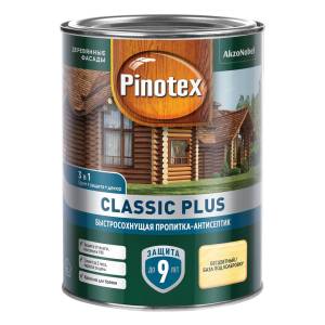 Пропитка-антисептик быстросохнущая 3 в 1 Pinotex Classic Plus палисандр 0.9 л