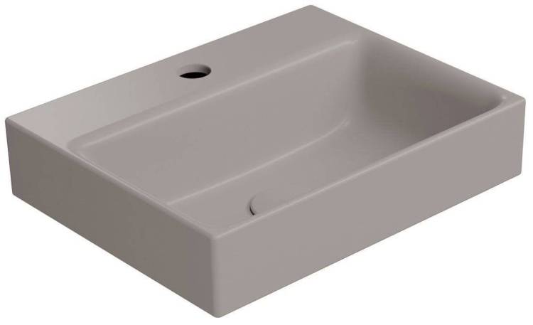 Раковина GSI Nubes 9684105 серый беж матовый, 40x32