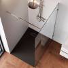 Душевая перегородка Am.Pm X-Joy W94WI-110-F1-MTE 110x195, стекло прозрачное 6 мм, профиль хром матовый фото 4