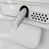 Унитаз приставной VitrA V-Care Prime 7232B403-6217 безободковый, с биде и микролифтом фото 3