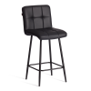 Стул полубарный Tetchair Medeo 24919 черный, экокожа
