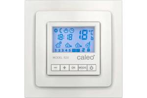 Терморегулятор Caleo 920 КА000001913 бежевый с адаптерами, встраиваемый цифровой, программируемый, 3.5 кВт