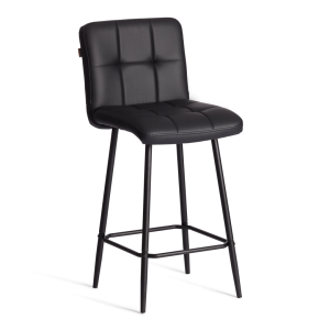 Стул полубарный Tetchair Medeo 24919 черный, экокожа
