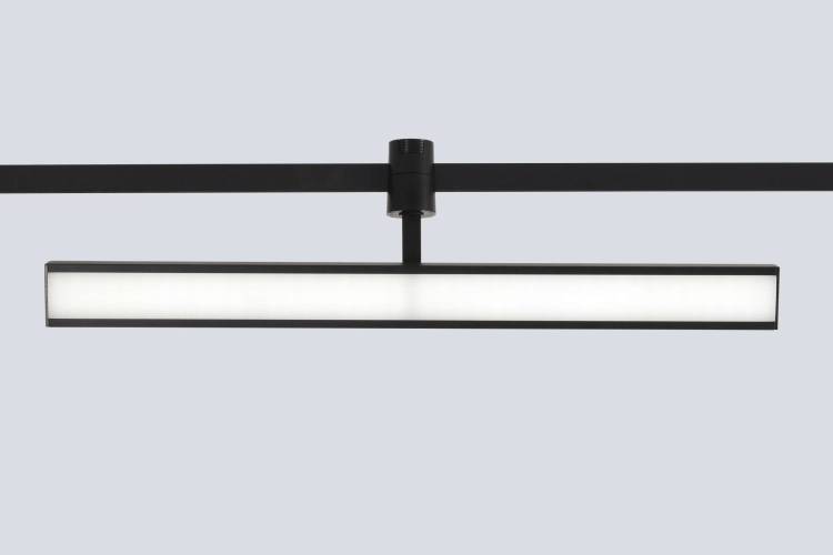 Трековый линейный светодиодный светильник Crystal Lux Trace 48V CLT 0.37 001 18W BL SMART