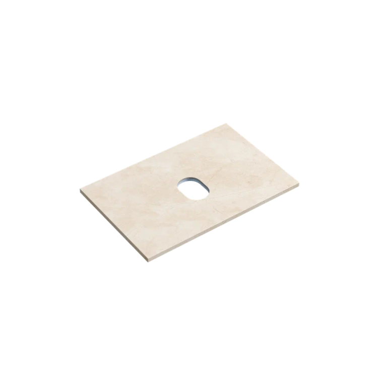 Столешница Sancos TT70A2 без отверстия под смеситель, Kreman, 70x46