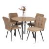 Стул Tetchair Medeo 21849 бежевый/черный фото 10