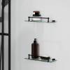 Душевая кабина Niagara Standart ST120/80/15QL/KL/BKT 1200х800х2150, профиль черный матовый, левая, 3 места фото 7