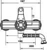 Смеситель для раковины Bronze de Luxe Windsor 10114 фото 2