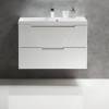 Тумба с раковиной BelBagno Vittoria 90 bianco lucido