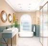 Керамическая плитка MARAZZI Espana Eclettica M1AD Sage Struttura Diamond 3D 40x120 фото 2