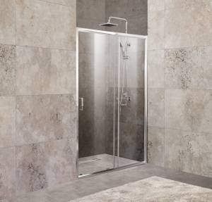Душевая дверь BelBagno Unique BF-1-110/125-M-Cr