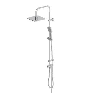 Душевая стойка Dorff Norma D0712000 с квадратными лейками, хром