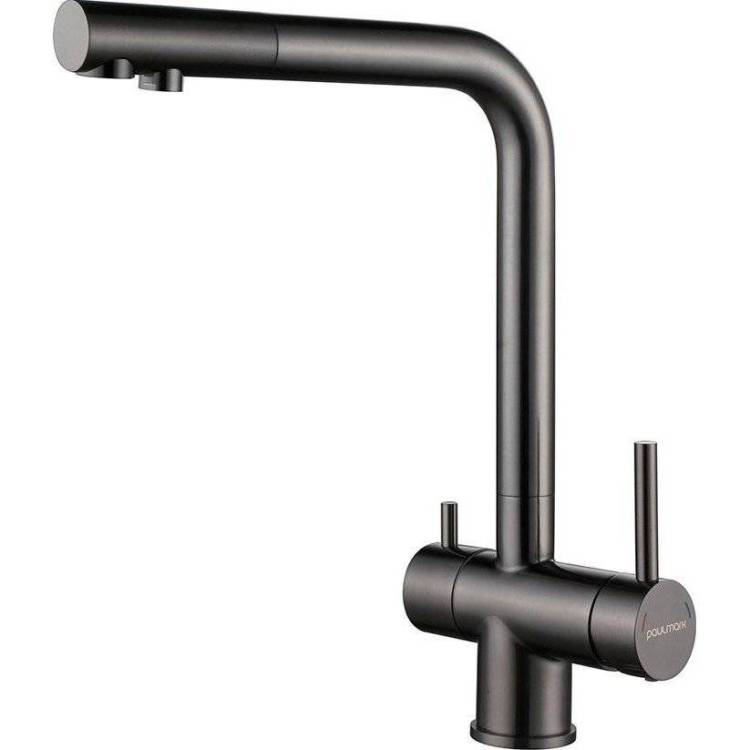 Смеситель для кухни Paulmark Skalen Sk213020-GM