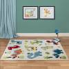 Ковер Play Rugs D978A Cream/Green 0.8x1.5 м фото 5