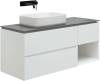Тумба под раковину Allen Brau Infinity 120 L 1.21005.WM Белый матовый
