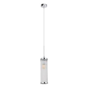 Подвесной светильник Crystal Lux Tadeo Sp1 D100 Chrome/Transparente