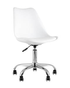 Стул компьютерный Stool Group Blok SN BML-053-D3 White белый, пластиковый