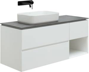 Тумба под раковину Allen Brau Infinity 120 L 1.21005.WM Белый матовый