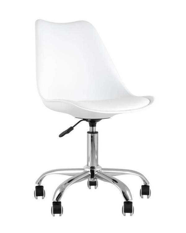 Стул компьютерный Stool Group Blok SN BML-053-D3 White белый, пластиковый