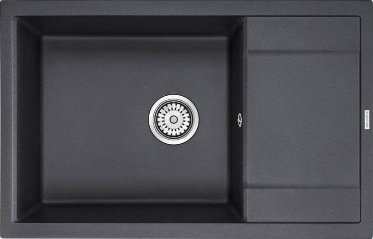 Мойка кухонная Paulmark Flugen PM317850-BL черная