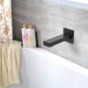 Излив для ванны Paini Grazia 21PZ430PL встраиваемый, чёрный матовый PVD фото 3