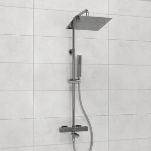Душевой комплект Wasserkraft A199.118.103.087.CH Thermo с термостатическим смесителем, хром