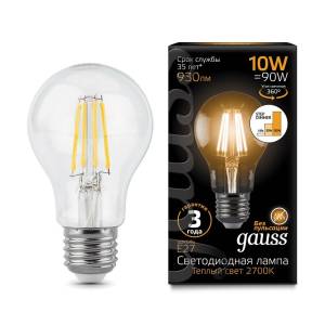 Лампа светодиодная Gauss Filament 102802110