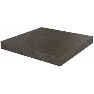 Ступень Kerama Marazzi Про Стоун DD600720R\GCA Угловая Клееная Черный 33x33