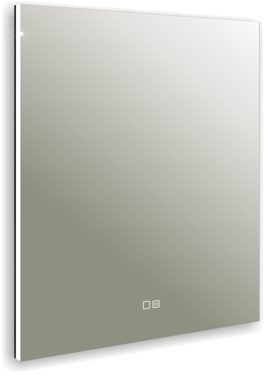 Зеркало AQUAme AQM9103 с подсветкой и подогревом, 600х800