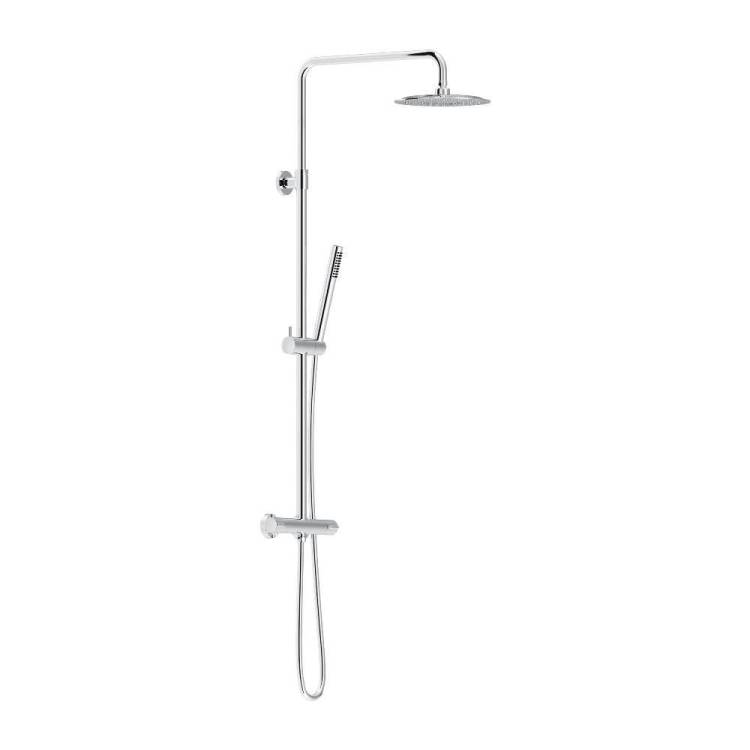 Душевая стойка Damixa Scandinavian Pure 936800000 с ТМС смесителем, хром