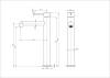 Смеситель для раковины Wonzon & Woghand WW-H1064-MW высокий, белый матовый фото 2