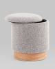 Пуф Stool Group Холли XS 21B810BCB-S BCB-10 букле серый фото 4
