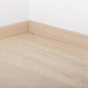 Плинтус шпонированный Tarkett Oak Robust White (Дуб Робуста Белый) 2400x60x16