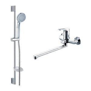 Душевой комплект Bravat Eco F00414C 2 в 1