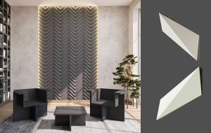 Гипсовая панель Deco Line Design Line Love Spruce 25x4x11.5