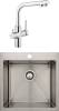 Комплект Мойка кухонная Seaman Eco Marino SMB-5151S + Смеситель VitrA Split A42144EXP для кухонной мойки