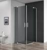 Душевой уголок Cezares Slider AH 2 70/80-80/90 Grigio Cr профиль хром, стекло серое фото 2
