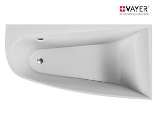 Акриловая ванна Vayer Boomerang R Гл000010849 без каркаса, 160x90