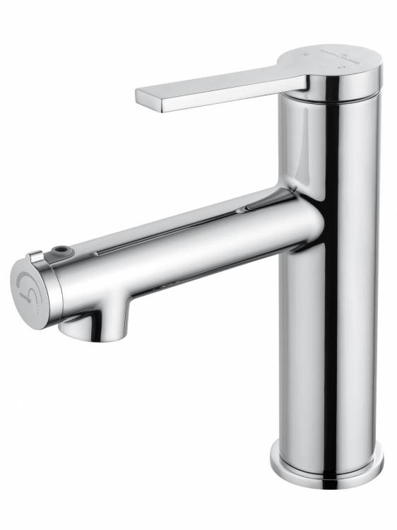 Смеситель для раковины Wonzon & Woghand WW-H1017-CR с функцией полоскания, хром